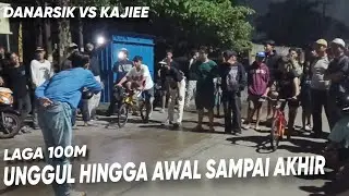 BALAP BMX LIARAN LEGOK SERU‼️Danarsik vs Kajiee | Balap sepeda onthel Sidoarjo