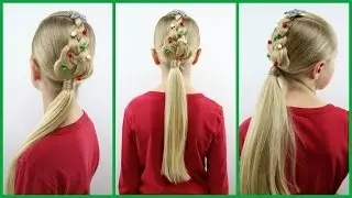 Christmas Tree Braid | BabesInHairland.com
