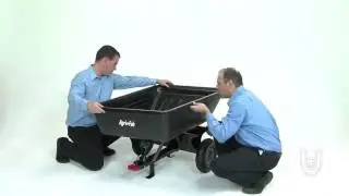 Installing Wheels, Poly Tray, &  Handle