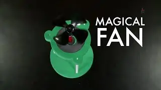 How to make Free Energy Fan । Frictionless Magical Fan | News In Science | SOS