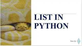 Python list tutorial/ what is list in python python documentation