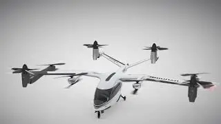 Hyundai's -A1 Flying -- New Air Taxi | Hyundai flying car
