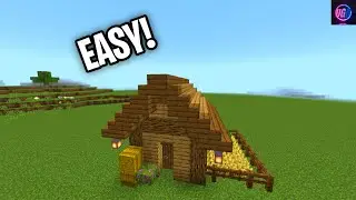Minecraft Wooden Survival House Tutorial (EASY!)
