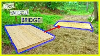 BUILDING a new BRIDGE on the FARM