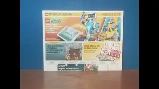 Lego store calendar august 2017 overview!