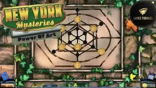 Coins Puzzle: Newyork Mysteries 5 Power of Art Walkthrough @GamesTornado