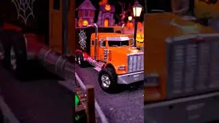 Halloween Monster Truck Diorama! 🎃🔥#rcmonster #halloween #diorama