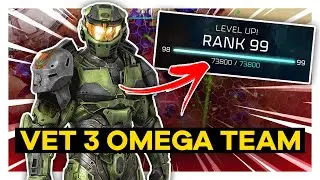 i hit MAX RANK in a Halo Wars 2 turtle with a VET 3 OMEGA TEAM!