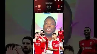 Arsenal 0-0 Liverpool. Title Race continues #football #premierleague