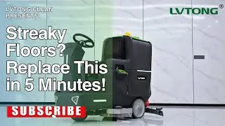 Stop Streaky Floors! DIY Floor Scrubber Repair in 5 Minutes