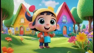 Oops! Little Paint Can Spilled a Smile | Nursery Rhymes for Kids & Baby Songs