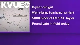 Missing Taylor 8-year-old found safe