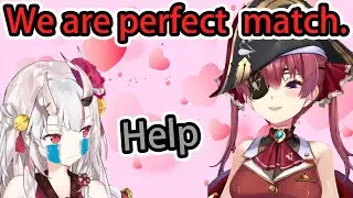 Ayame and Marine's 100% compatibility!【Eng Sub/Hololive】