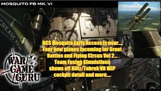 FLIGHT SIM NEWS 07-12-21 - DCS Mosquito EA is near, Blitz/Tobruk VR, 4 new planes for IL-2 & more