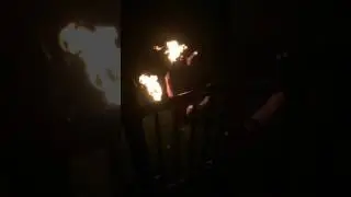 Fire Spinning (in slow motion)
