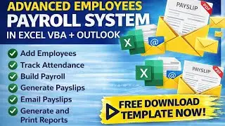 Advanced Excel VBA Payroll System &ndash; Automatically Email Payslips to Employees