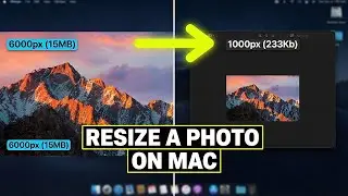 Resize Photos on MacBook Without Photoshop (FAST & FREE) | macOS Tahoe 26.2