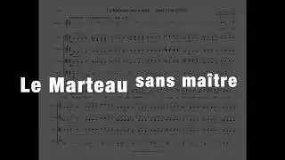 Thomas Oboe Lee: Le Marteaux sans maître ... René Char (2025) - full score