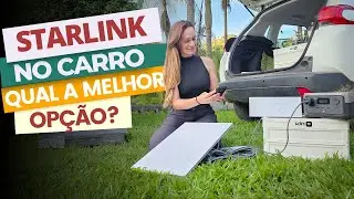 STARLINK NO CARRO MINI MOTORHOME, PLANO INTERNET VIAGEM  #carcamping