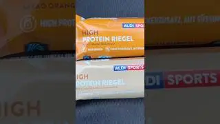 Aldi Protein Riegel Test