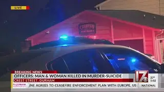2 found dead in murder-suicide at Durham apartments, police say