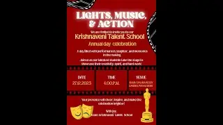 16th KRISHNAVENI TALENT  SCHOOL ANNUAL DAY CELEBRATION