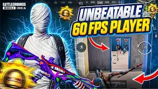 Unbeatable 60 Fps Player In Close Range 💀|| Fastest 1vs4 Clutches 😱|| BGMI~PUBG !! 