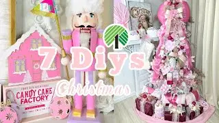 🎄NEW! 7 DIY DOLLAR TREE CHRISTMAS DECOR CRAFTS 🎄