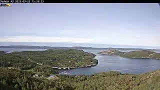 Stamnesbugen and Stamnes&oslash;ya - Daily Timelapse: September 25, 2025 [Heim Municipality, Norway]