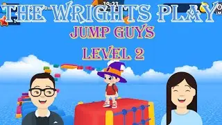 The Wrights play - Jump guys Level 2
