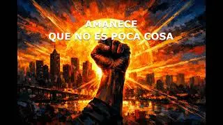 AMANECE QUE NO ES POCA COSA - LETRA