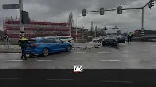 BOTSING TUSSEN TWEE VOERTUIGEN BIJ A2 AFRIT DE GEUSSELT: TWEE GEWONDEN