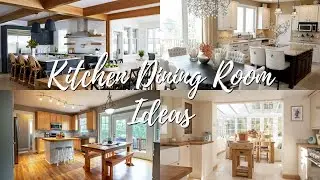 Stylish Kitchen Dining Room Ideas Create a Seamless and Functional Open-Plan Space Dining Room Sets