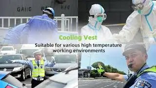 Cryopush Cold holding 3-4 Hours PCM Cooling Vest For Works In Summer