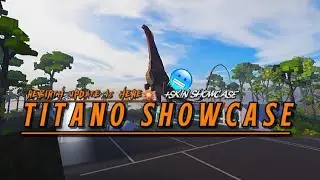 TITANO SHOWCASE REBIRTH UPDATE [SUPER STRONG!] #jurassicblocky #jurassicworld #dinosaur 