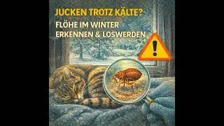 Jucken trotz Kälte? Warum Flöhe den Winter lieben & wie du den 
