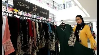 Jualan jubah AJ Abaya laku keras di Malakat Mall