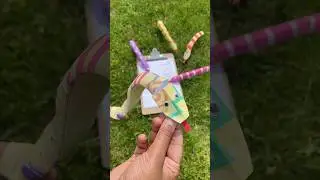 Slithering Paper Snake Craft for Kids #shorts #artandcraft