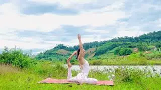 Spinal Reset, Stronger Back & Core | Plow Pose and Bridge Pose Sequence for Spine, Shoulders, Core