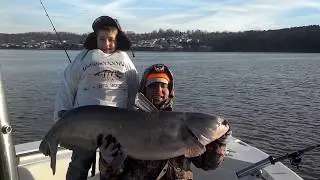 Badin Lake Big Blue Cat