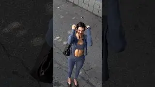 Kendall Jenner Ties Her Hair in Style in a Candid ALO Yoga Look #kendalljennerstyle #shorts