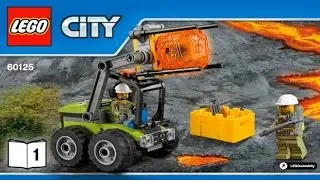 LEGO City 2016 Explorers VOLCANO HEAVY LIFT HELICOPTER 60125 #1