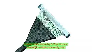 Professional Custom Electronic Connection Cable Single LED Terminal 105mm Double Wire Harness