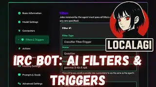 LocalAGI/V2/AI powered IRC bot/Filters feature