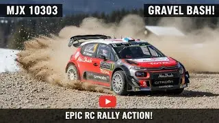 Flat-out rally vibes with the 1/10 MJX 10303 Citroën C3 WRC!