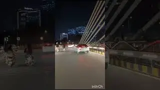 #night #rider #cablebridge #hyderabad #nirudhyogi #travler
