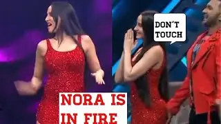 Hot sexy Nora fatehi red hot dance | Hip Hop | Dance+ | Terence Hit her on Bum |😂😂 | Sexy | crazy