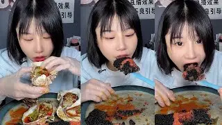 ASMR TOBIKO EGGS | FLYING FISH ROE | EXTREME EATING SOUND