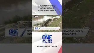 Проект дамбы стоимостью 77 миллионов песо в Думангасе, Илоило, рухнул #шорты | One Western Visayas
