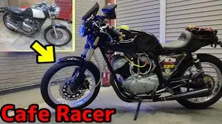 【Cafe Racer】ヤフオクで3万円のSRV250を、カフェレーサー仕様に！紹介動画です。【カフェレーサー】
